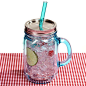   Mason Jar Drinking Glass