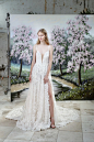 Galia Lahav Modern Fairytale-Inspired Wedding Dress Collection G-205 Front