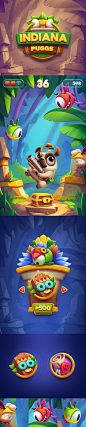 Ios game arcade icon character