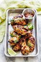 Grilled lemongrass chicken wings | rasamalaysia.com