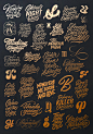 Lettering and Calligraphy Collection 2018 pt.2 on Behance