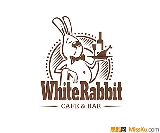 兔子    动物    卡通    领结...