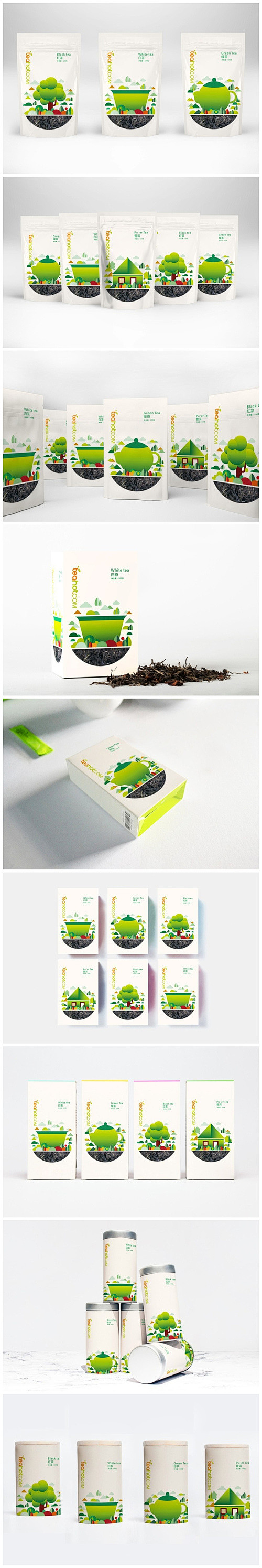 T-hot茶包装设计