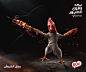 Koki // Creative Branding : This project's objective was to state that Koki's chicken are chosen on the basis of superior characteristics. The name is inspired by an Egyptian saying that means '' Similar birds are destined to be grouped together ''. 