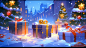 triwingames_Christmas_snow_scene_cartoon_blue_and_yellow_tones__414bc8fe-a277-4dde-9465-ab69bf2a5683