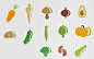 Fresh Vegetables Premium Vector Set : Set of 23 different fresh hand drawn vegetable icons Vector.You can purchase from GraphicRiver if you like please comment or appreciate it.Thank you for watching.