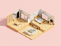 3D 渲染公寓建筑设计——打造你的房间~