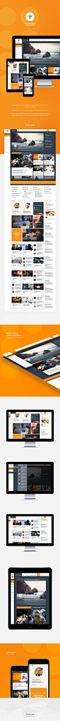 Hromadske.tv  news portal | redesign concept : Nowadays it's very important to keep abreast of modern life, as life is very fast. Hromadske.tv is one the most popular news portal in Ukraine. The main goal of site redesign was to help understand necessary 