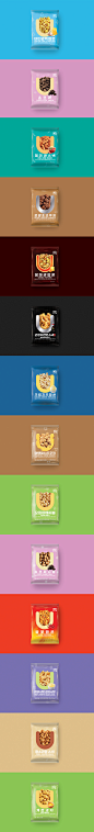 坚果 膨化食品 品牌 系列 包装设计 韩国包装 韩国食品 国外食品