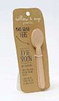 gelato spoon packaging | Willow & Sage