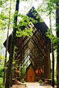 thorncrown chapel, arkansas. wow!