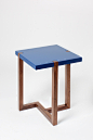 Hugo Passos Piet Side Table Blue: