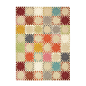 Buy Brink & Campman Estella Rug - 85801 | Amara : Instantly update your floor space with this Estella rug from Brink & Campman. Consisting of an attention demanding patchwork star design, this rug is in warm multicoloured shades with a soft low pi