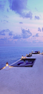 Enjoy the epic view from the Taj Exotica in the Maldives.