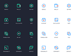 U设君采集到icon设计
