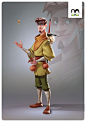 Robin Hood, "biboun" Christophe Fossard : 8 characters design on Robin hood theme
for the book 2 of Master of anatomy
2015