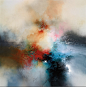 Beyond The Silence : Beyond The Silence is a signed Limited Edition art print from acclaimed contemporary artist Simon Kenny, featuring an beautiful explosion of colours and tones melting into each other. This piece comes complete with a Certificate of Au