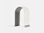 Mr N Lamp - Minimalissimo : Koncept's Mr N Lamp is a curious creature in minimal industrial and lighting design. Designed as a seamless arch of illumination using an advanced lig...