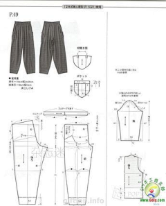 深海里的大脸鱼采集到缝纫 | 纸样