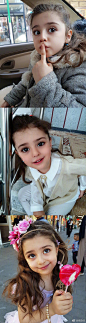 来自伊朗的小可爱 Mahdis . 大眼睛太迷人了 确定不是芭比娃娃本人吗~ ​​​​