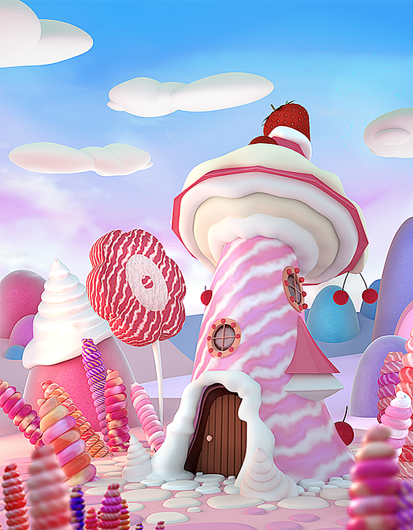 Candy houses : Candy...