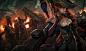 视频游戏 - League Of Legends  Ship 黑暗 Fire Cannon Gun Miss Fortune 桌布