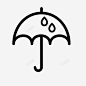 雨伞预报防护图标 标志 UI图标 设计图片 免费下载 页面网页 平面电商 创意素材