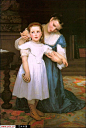 布格霍(Adolphe William Bouguereau)油画作品 - 布格霍.布格霍.法国学院派绘画.被拒绝者的沙龙.文化艺术图库.西方画