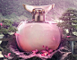 L'amour : L'amour is a photo-manipulation with a advertising style focusing on a beautiful perfume bottle.