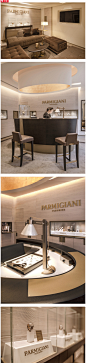 伦敦Parmigiani Fleurier奢侈手表店面设计_专卖店设计_DESIGN³设计_设计时代网