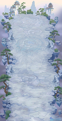 爱上恶魔雪采集到背景-竖版