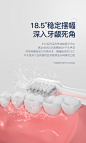 德国EFZQ电动牙刷成人男女声波超自动牙刷情侣套装充电式刷牙神器-tmall.com天猫