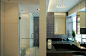 现代简约风格别墅五室三厅卫生间浴室柜装修效果图