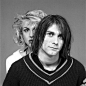 Courtney Love and Kurt Cobain photographed by Michael Lavine