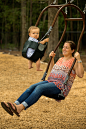 Expression Swing | Industry First Parent and Child Swing | Playground Swing | GameTime : The Expression Swing features both a toddler swing seat and an adult swing seat.