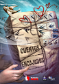 Stories TALES storytelling   cartel poster Theatre teatro cuentos packed Pack encajados caja biblioteca librarie Oviedo