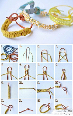 sher7y采集到【编织&刺绣】绳与线的戏法。
