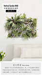 O2创意立体墙面装饰客厅挂饰壁饰壁挂仿真大型蕨类植物墙上装饰品-淘宝网
