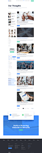 Business Sketch Template & WordPress Demo on Behance