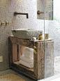 rustic bathroom | B A T H R O O M | Pinterest