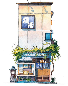 许问采集到【爱好】水彩画