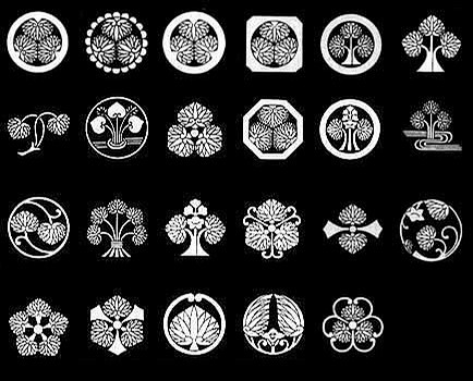 【吐血整理】史上最全日本家纹、家徽 - ...