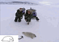 fall_ark
俄罗斯破冰船队员遇到迷路的小海豹，上前去帮忙 爬爬爬~~~