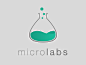 微型实验室徽标