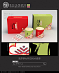 高档茶叶礼盒包装设计平面图图片图片
