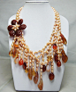 Beaded JewelryPearl NecklaceBridesmaid by audreyjewelry on Etsy