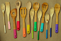 rainbow spoons 10 Great Ways to Revamp Your Kitchenware with Less Than 50$