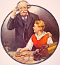 norman rockwell 的插画永远看不够(7)_绘画艺术_图片作品欣赏_三联