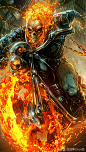 由Marvel授权,Nexon旗下恶魔猫工作室开发的漫威英雄IP手游 MARVEL Battle Lines 部分卡牌立绘预览. Part 2 ​​​​