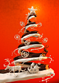 Christmas 2012 card for Luxology & Foundry on Behance